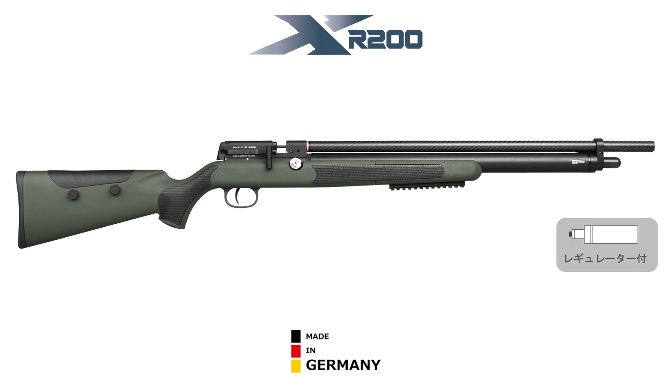 DIANA(ダイアナ) XR200 OD GREEN 6.35mm 左利き対応可能 | 富士国際