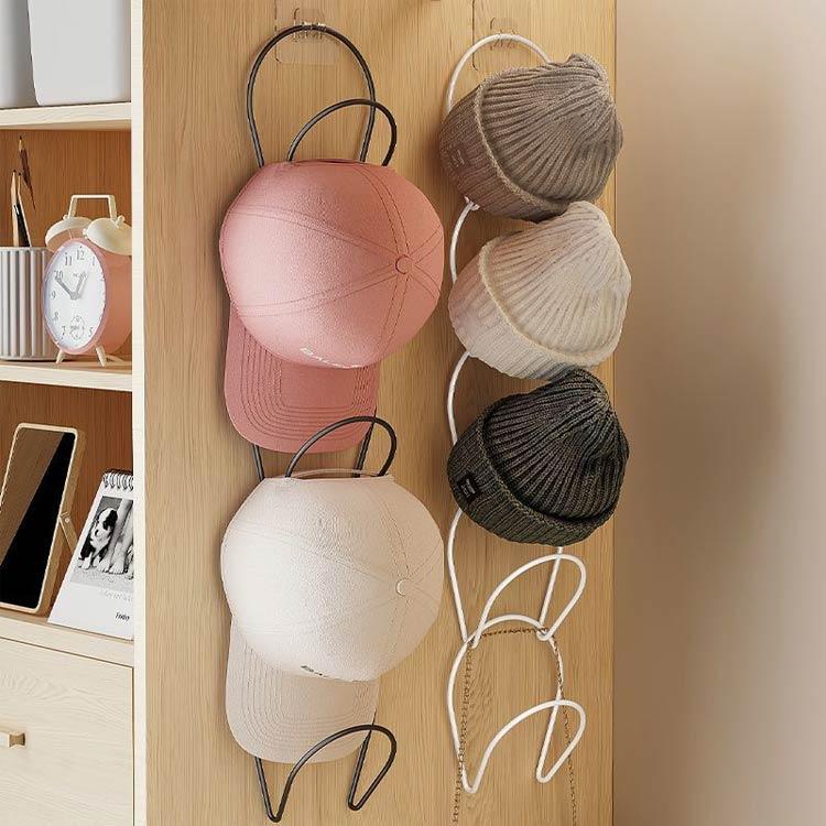 帽子掛け キャップハンガー 吊り下げ ハンガー 壁掛け ドア掛け 5個