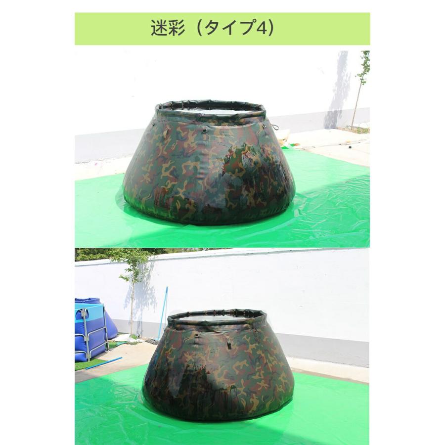 貯水タンク 大型雨水貯水タンク 折りたたみ式 2000L 蛇口付き 屋外