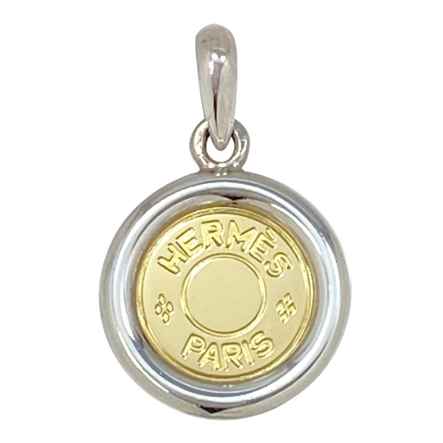 HERMES（エルメス） ペンダントトップ セリエ ゴールド シルバー SV925