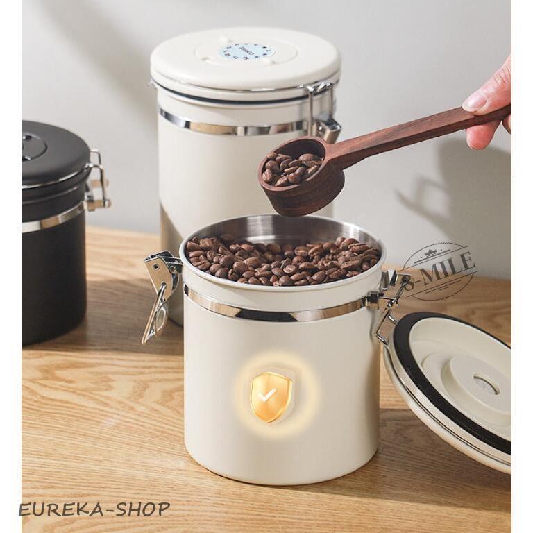 コーヒーキャニスター 1200ml コーヒー豆 保存容器 密封容器 交換用