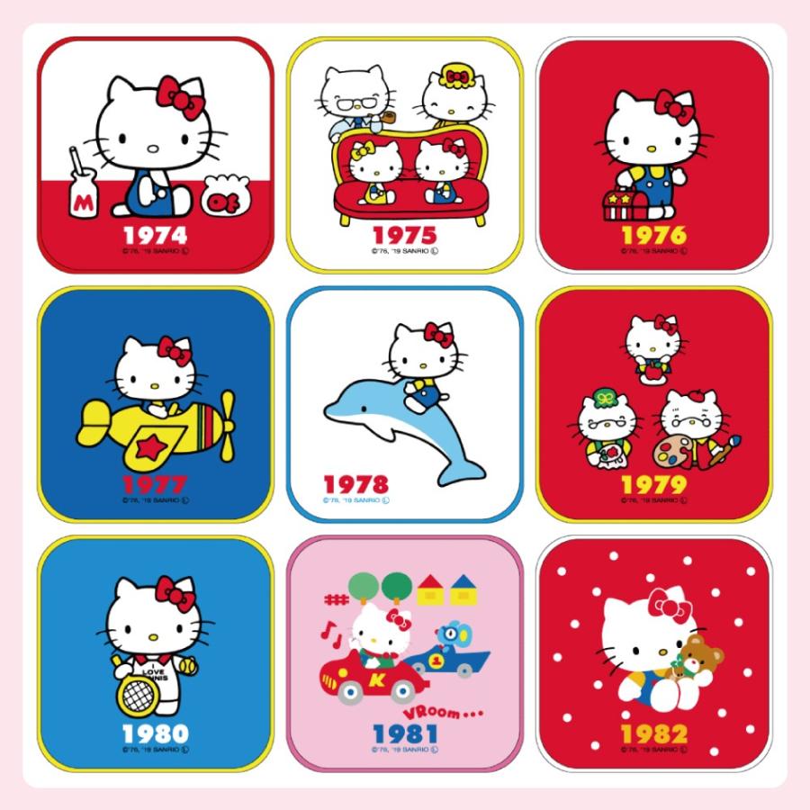 ハローキティ サンリオ タオル 受注生産商品 SANRIO 45周年 記念