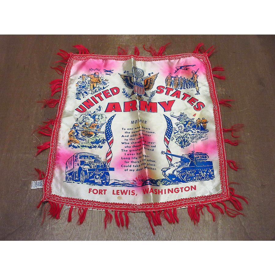 ビンテージ60's○U.S.ARMYスーベニアピローケース○231119i6-otclct