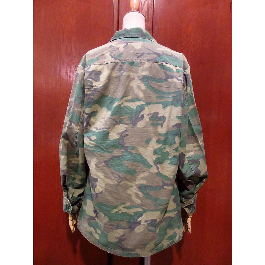 ビンテージ70's○USMC ERDLカモジャングルファティーグジャケット 4th
