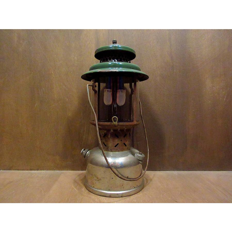 ビンテージ40's○Coleman 220C ダブルマントルランタン 点火確認済み