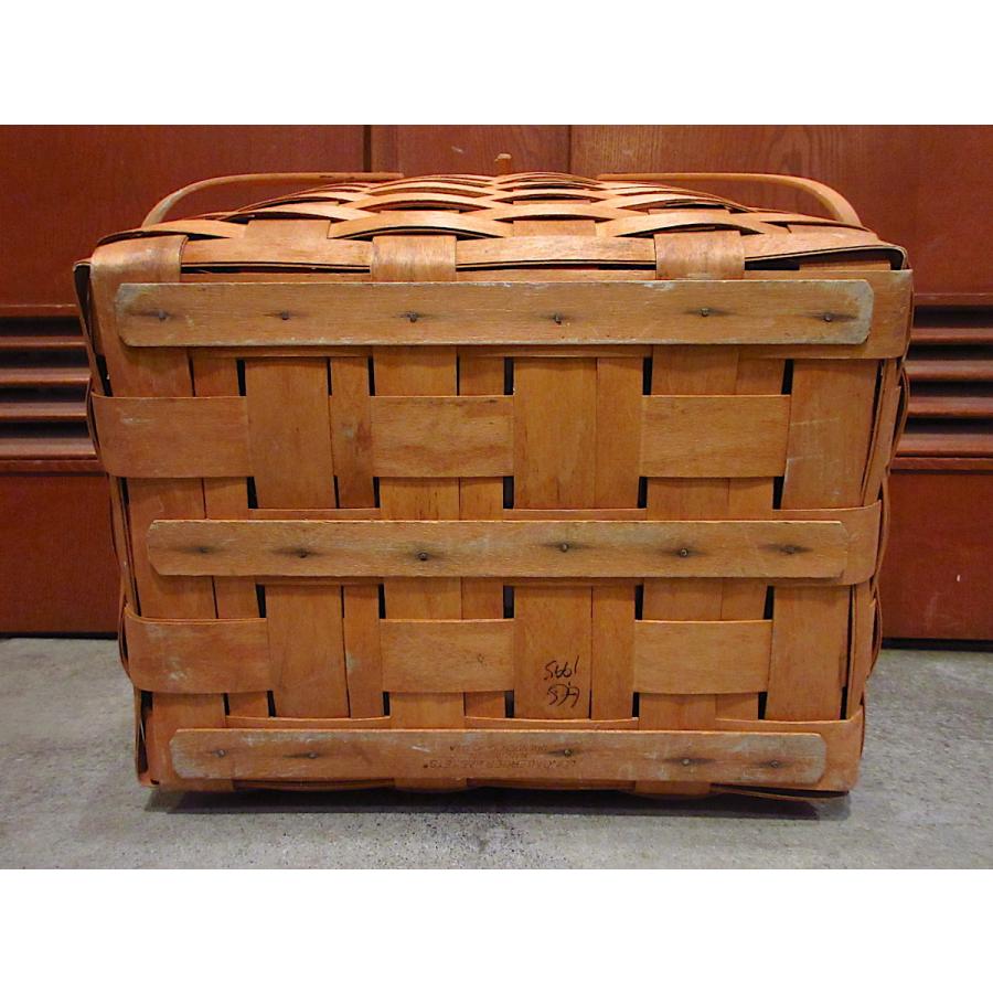 ビンテージ90's○LONGABERGER BASKETSピクニックバスケット○220511i8