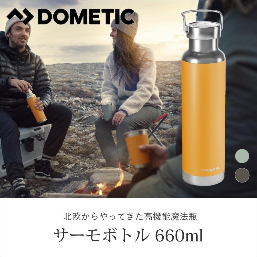 食洗器対応]ドメティック ステンレス製 携帯用まほうびん 660ml THRM66