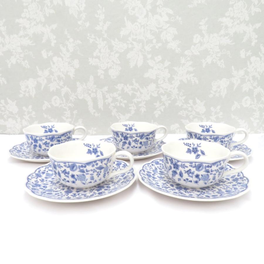 NIKKO（ニッコー） 食器 LIBERTY リバティ カップ＆ソーサー 5客セット