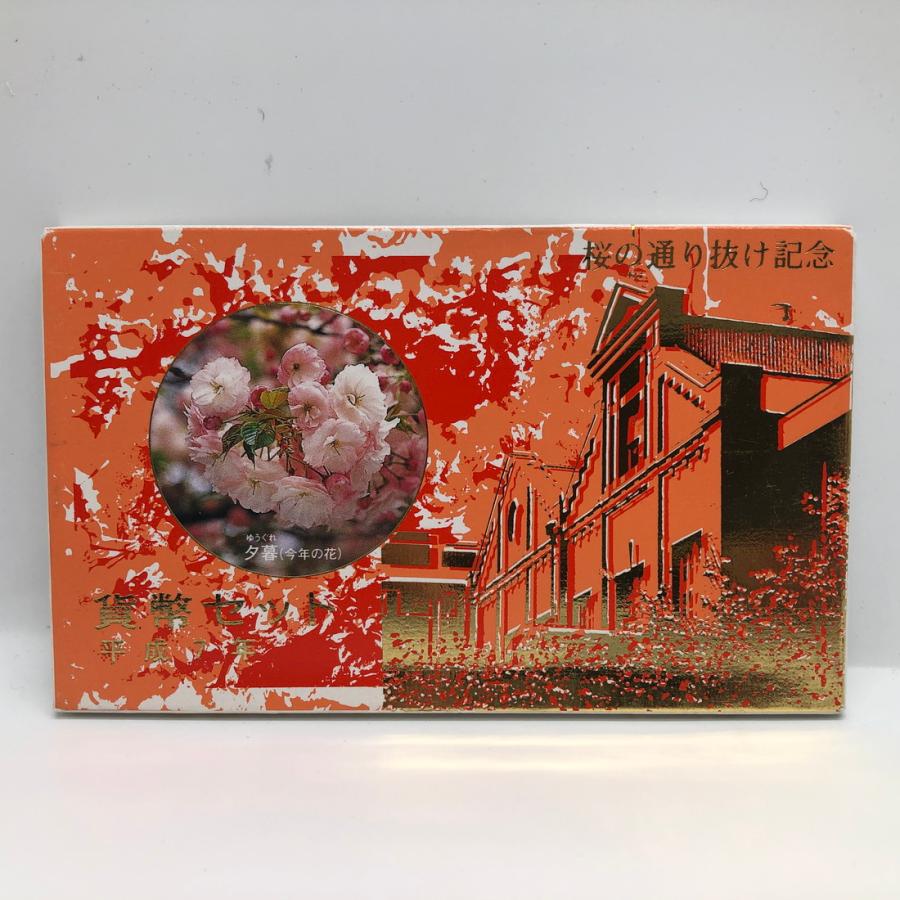 桜の通り抜け 平成7年 貨幣セット 夕暮（1995年）純銀 メダル入り 記念