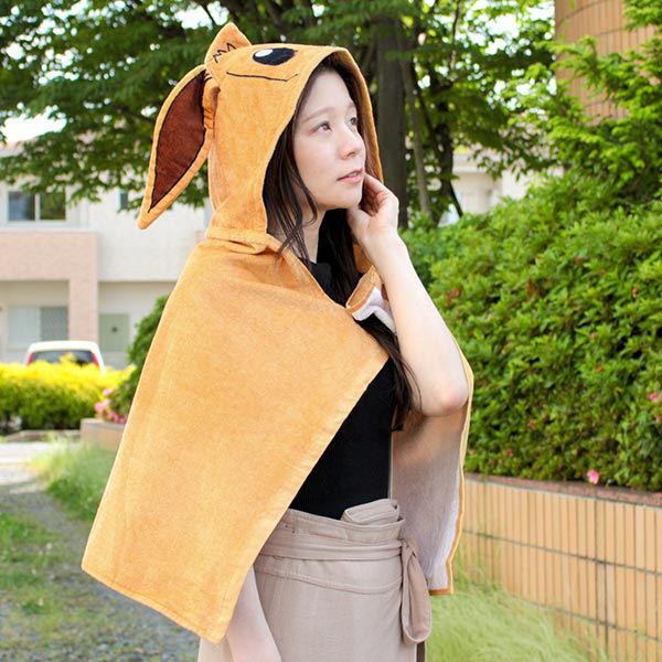 フード付き タオル ポケットモンスター イーブイウェアフードたおる