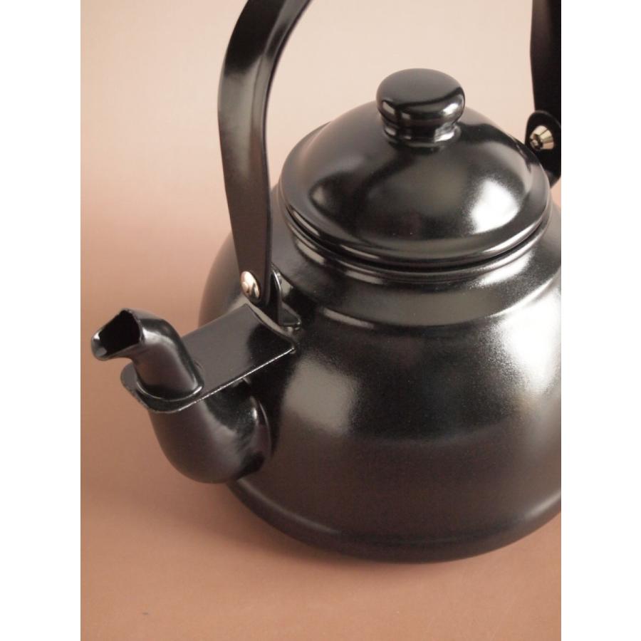 ホーロー雑貨 やかん レトロ ホーロー ミニ ケトル アンティーク調