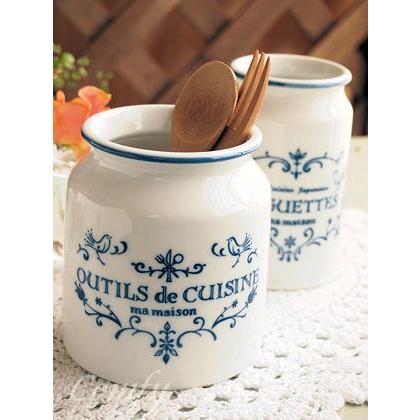 アンティーク雑貨 フランス雑貨 キュジーヌ カトラリー スタンド L