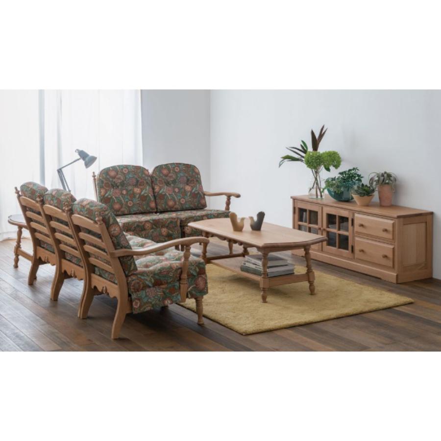 開梱設置付き HIDA 飛騨産業 センターテーブル 穂高 HK6TR ホワイト