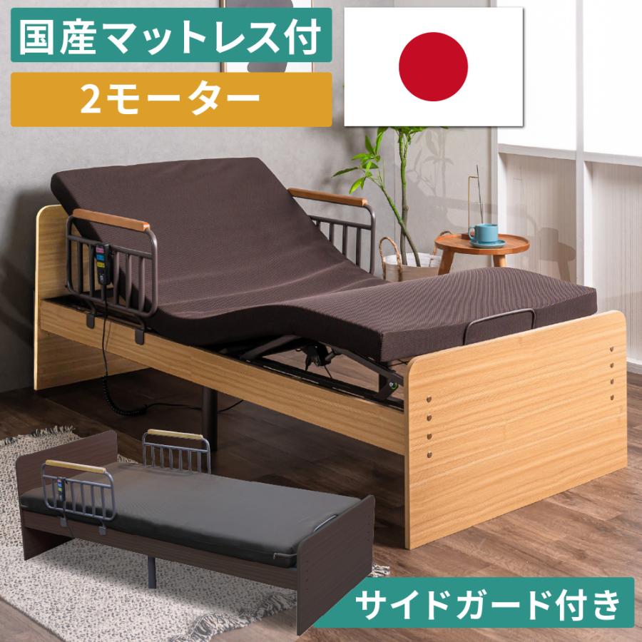 大商産業 特典付 電動ベッド 介護ベッド 介護用 2モーター シングル