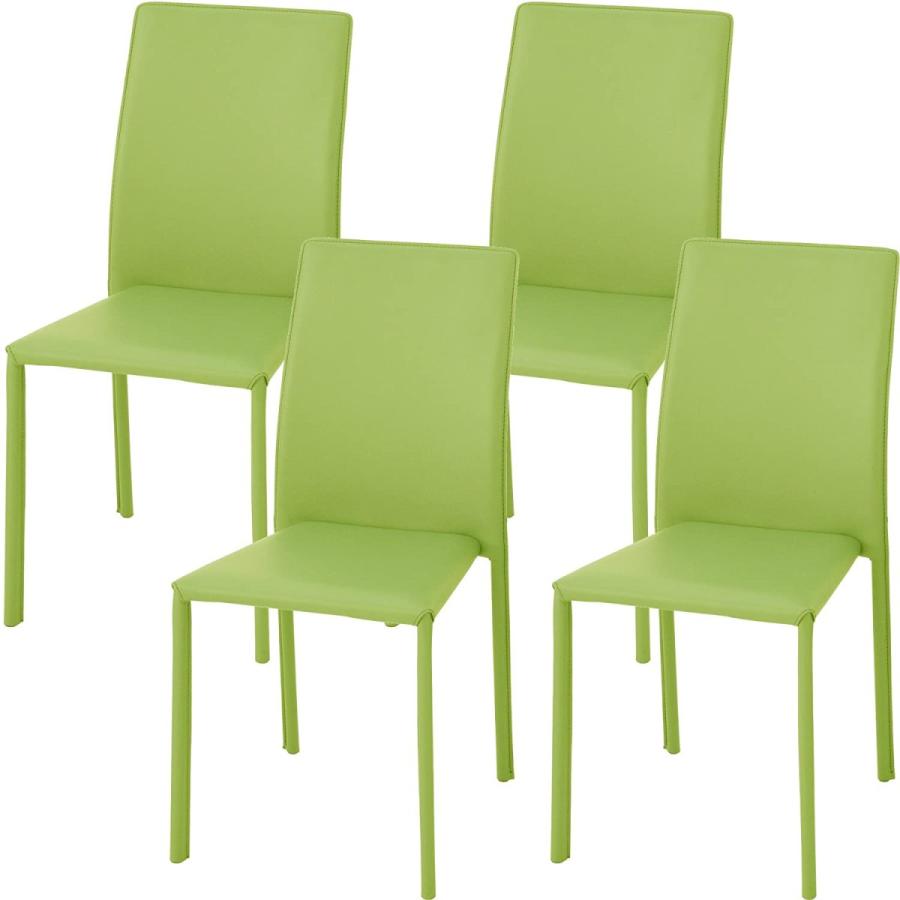 あずま工芸 ダイニングチェア 4脚セット ブライト スタッキング 収納