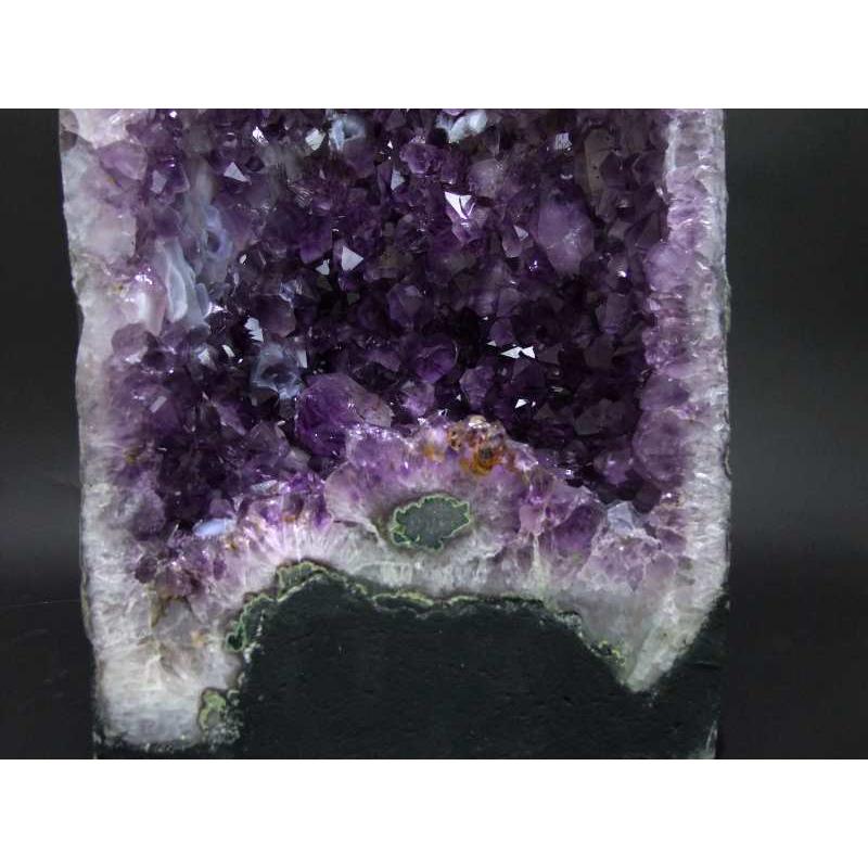 店頭展示中 メノウ共生 アメジスト ドーム アメジストカペーラ 高さ