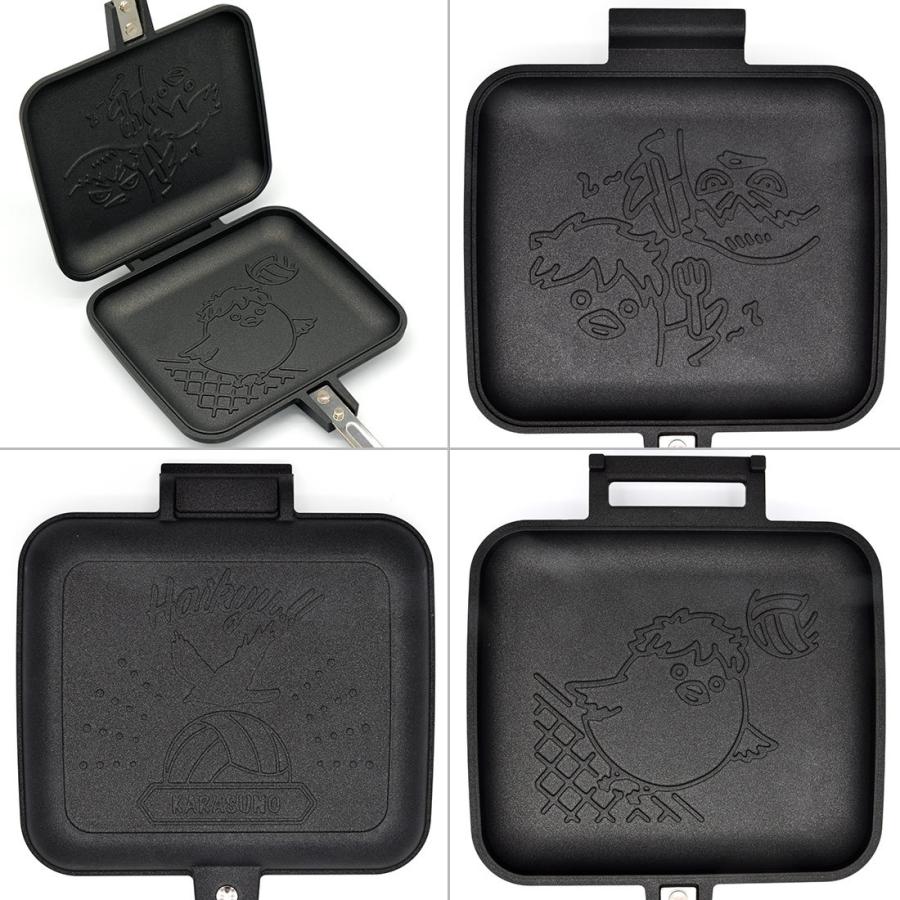 訳あり50%OFF】ハイキュー グッズ 公式 日本製 ホットサンドメーカー