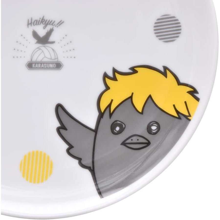 ハイキュー グッズ 公式 日本製 美濃焼 デザインプレート 烏野高校