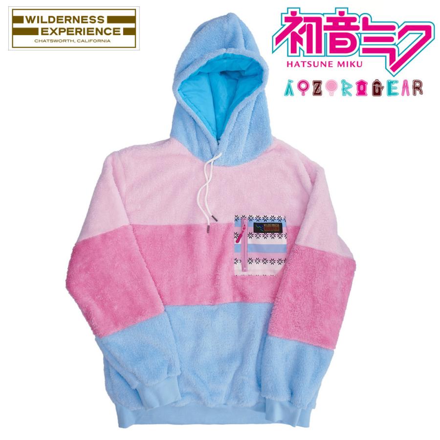 64％OFF】初音ミク グッズ 公式 AOZORAGEAR ボアパーカー (WILDERNESS