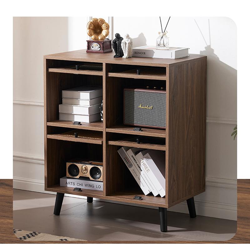 限定セール キャビネット サイドボード チェスト ガラス扉 ラタン調 幅