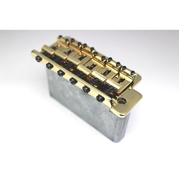 シンクロトレモロブリッジ 11.3mm ゴールド ダイキャストブロック