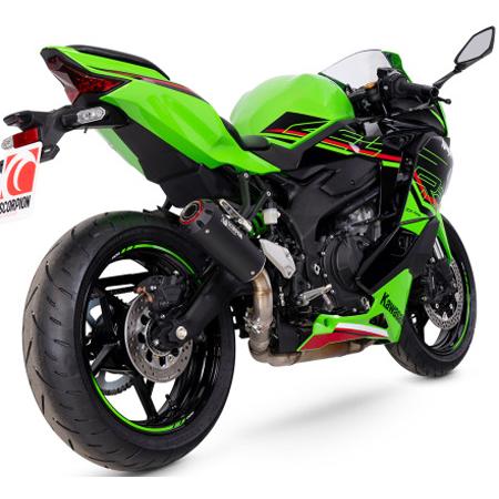 KAWASAKI カワサキ ZX-4R ZX4R 2023- スリップオン RED POWER