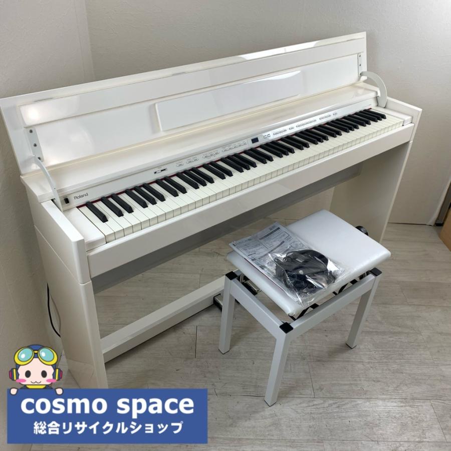 ローランド（Roland） 中古 保証付 DP90S デジタルピアノ 88鍵 白塗