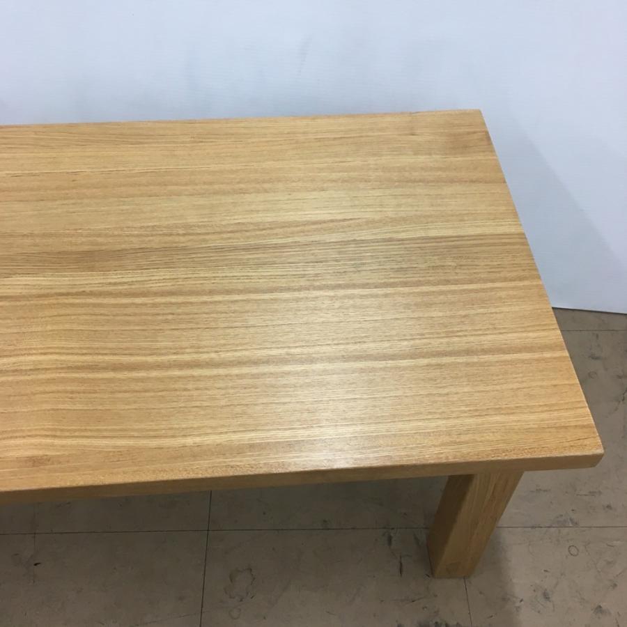 無印良品（MUJI） 中古 人気 タモ材ローテーブル 引き出し付き M-LT450