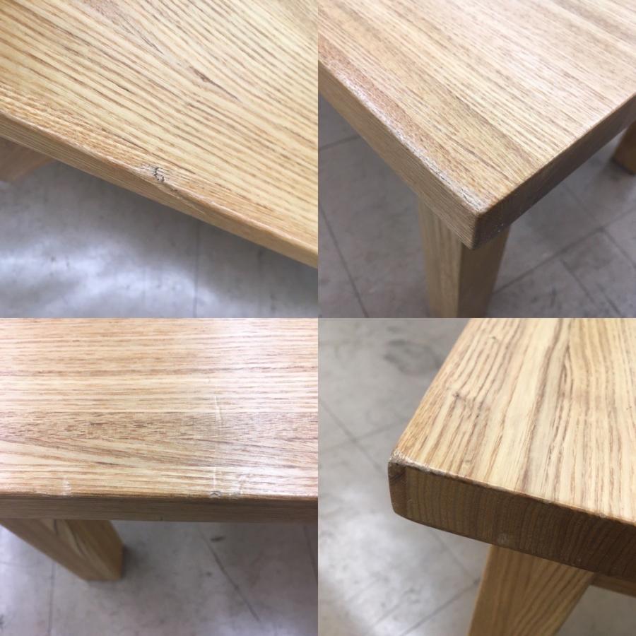 無印良品（MUJI） 中古 人気 タモ材ローテーブル 引き出し付き M-LT450