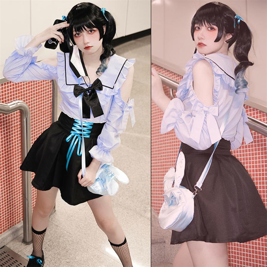 にじさんじ所属 バーチャル YouTuber 月ノ美兎 風 コスプレ衣装