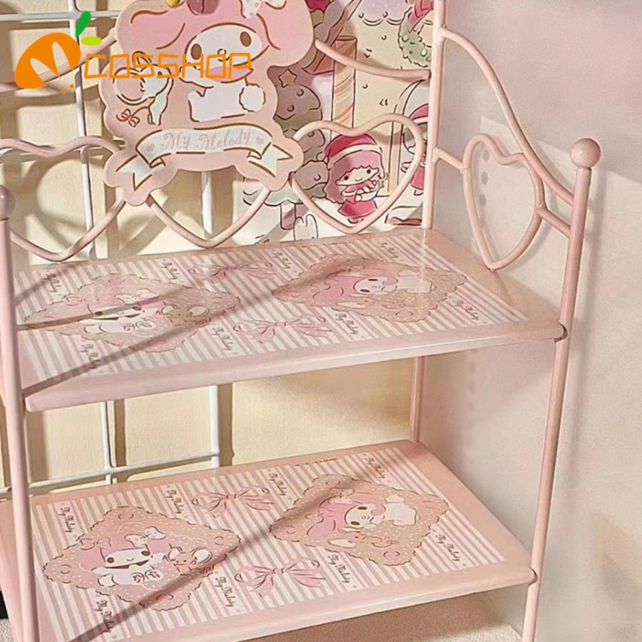 マイメロディ物置棚 コレクションラック かわいい 鉄製 プレゼント