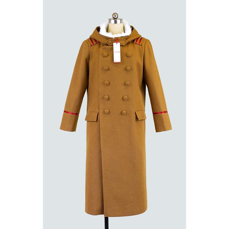 ゴールデンカムイ 鯉登少尉 樺太先遣隊 コートのみ 裏地付き コスプレ