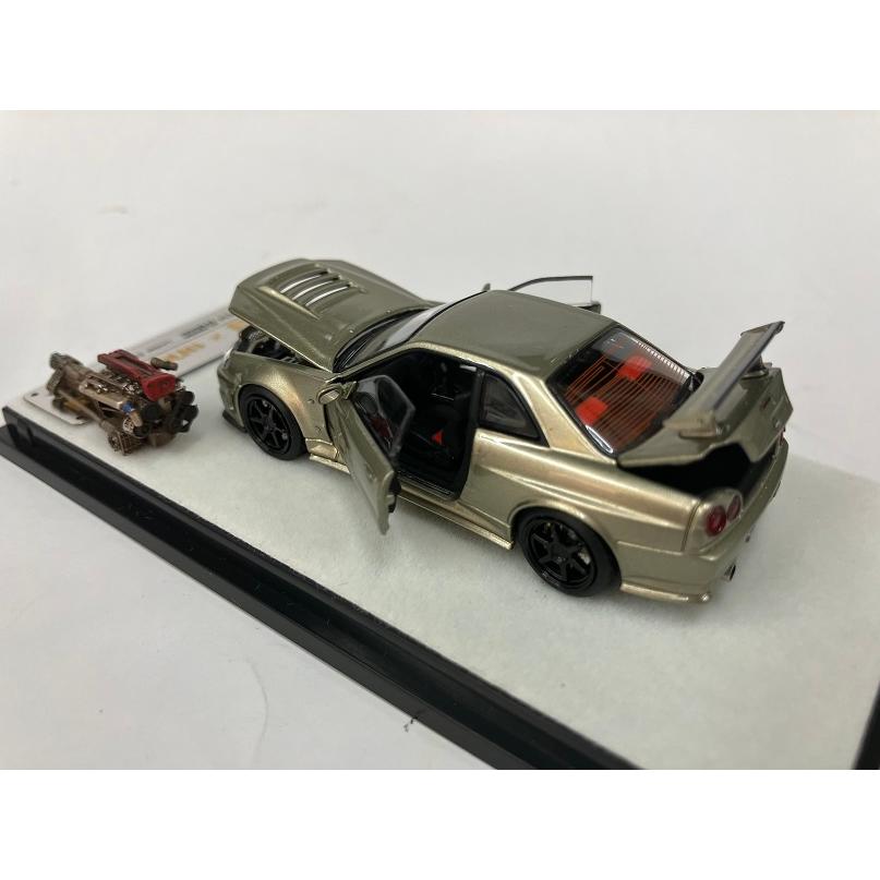 PGM 1/64 ニスモ R34 GT-R Z-tune フル開閉機能付き 限定品 : Cabrio