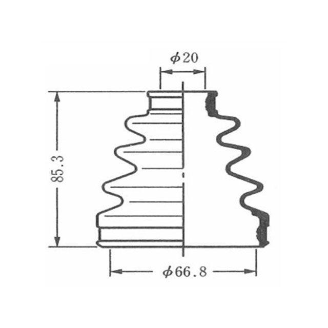 セイケン 600-00112 （SB112） ドライブシャフトブーツキット Seiken