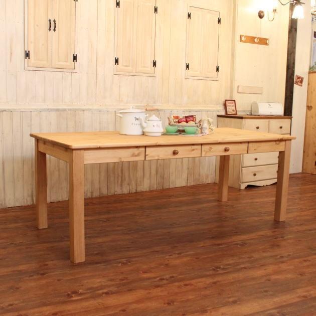 カントリー家具 オーダー テーブル ダイニングテーブル パイン材 北欧