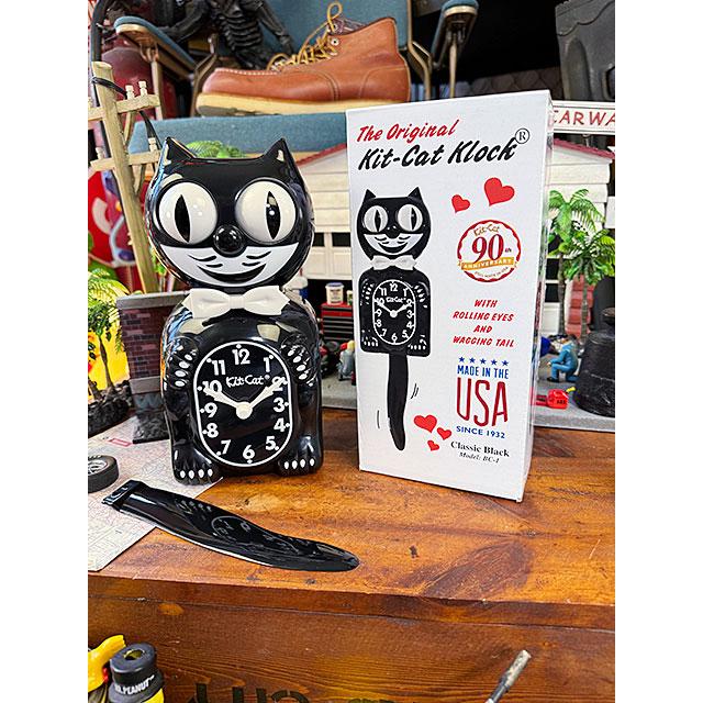 キット キャット クロック MADE IN U.S.A. キョロキョロと目玉が動く