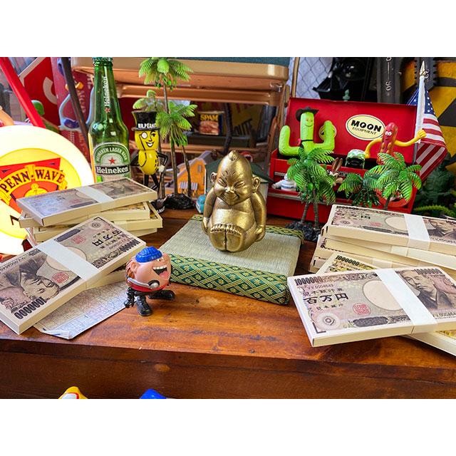 商売繁盛＆開運招福 大阪名物ビリケンさんの縁起のええ置物【○Sサイズ