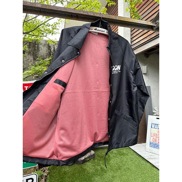 ムーンアイズ コーチジャケット 春夏仕様（ブラック）（Lサイズ