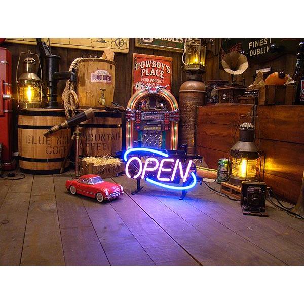 アメリカン レトロ オープン＆サークル ネオン管 アメリカ雑貨