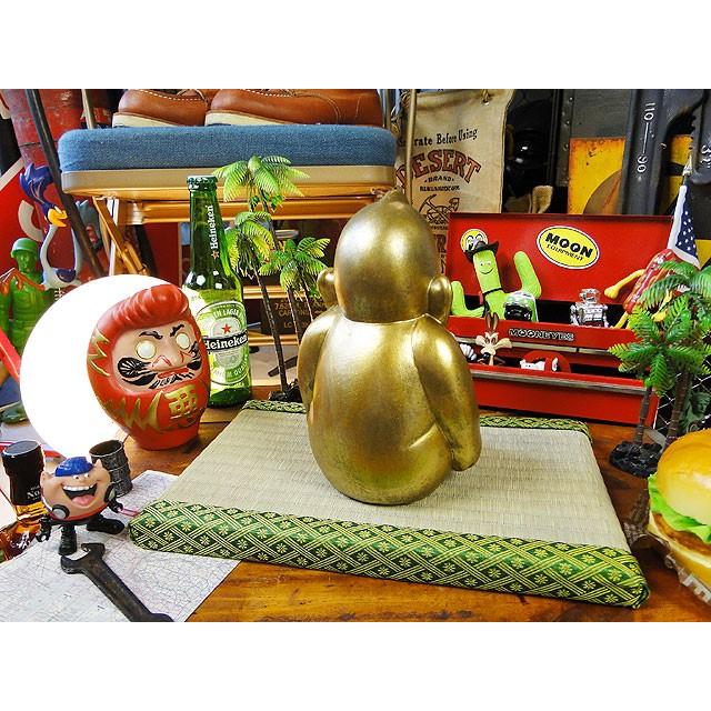 大阪名物ビリケンさんの縁起のええ置物 （Mサイズ） ※ミニ畳は別売です