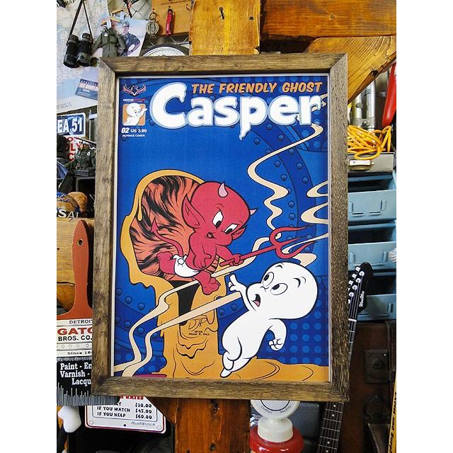 ポスターフレーム （キャスパー/ホットスタッフ1） ポスター＆木製