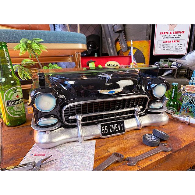 1955年シボレー ベルエア カーシェルフ Sサイズ （フロント/ブラック