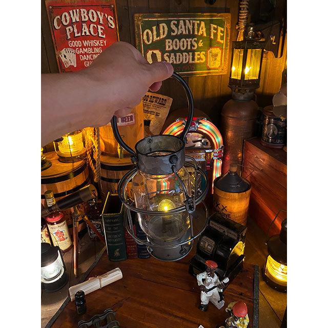 DULTON（ダルトン） LEDランタン アンティークシルバー 単三電池式