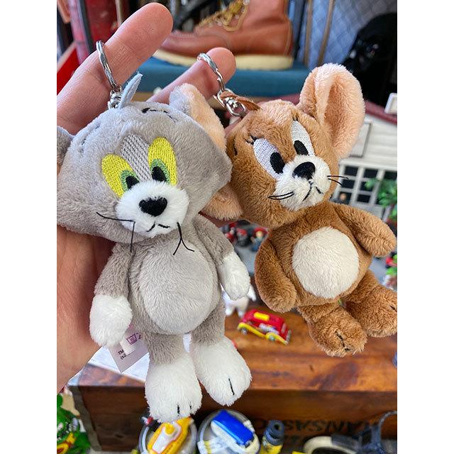 トムとジェリー ぬいぐるみキーホルダー （2体セット） □ アメリカン