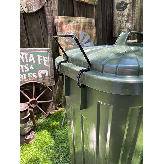 ミリタリートラッシュボックス ゴミ箱 60リットルサイズ （オリーブ