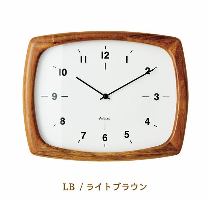 壁掛け時計 掛け時計 北欧 おしゃれ 木製 木 レトロ 電波時計 Niffer