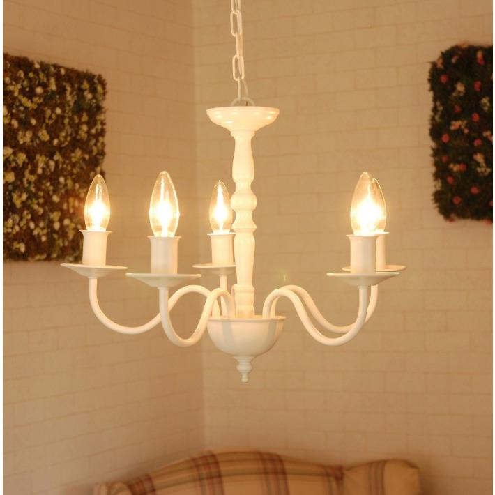 シャンデリア おしゃれ 照明 led対応 北欧 ペンダントライト 5灯