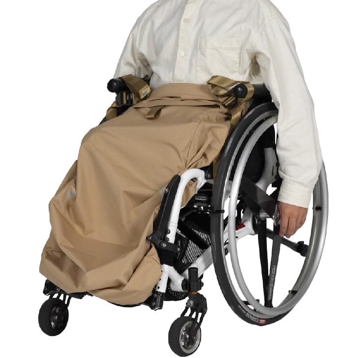 ケアウィル] レインウェア【上下セット】車椅子、防寒、上下分離、蒸れ