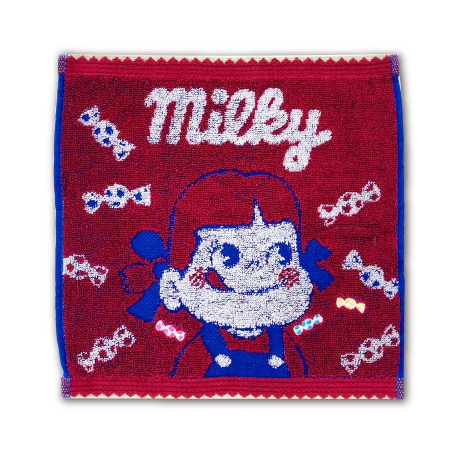 不二家（FUJIYA） ハンドタオル ペコちゃん ペコ＆ポコ ミルキー