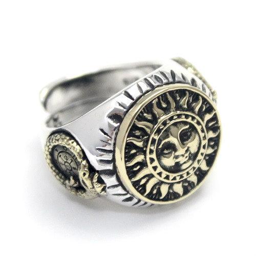 メキシコ 太陽 リング 指輪 goodvibrations グッドバイブレーション